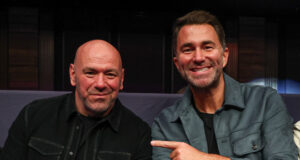 Eddie Hearn has denied that Dana White will be promoting Tyson Fury vs Anthony Joshua Photo Credit: Ed Mulholland/Matchroom