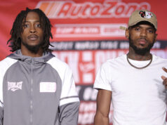 Keyshawn Davis is the betting favourite to defeat Nahir Albright in their rematch on Saturday, live on DAZN Photo Credit: Mikey Williams/Top Rank via Getty Images