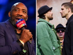 Johnny Nelson believes Oleksandr Usyk won't stop Rico Verhoeven on Saturday Photo Credit: Dave Thompson/Mark Robinson/Matchroom Boxing