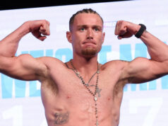 Paddy Donovan overcame Karen Chukhadzhian by majority decision in their IBF welterweight title final eliminator in Germany on Friday Photo Credit: Mark Robinson Matchroom Boxing