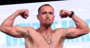 Paddy Donovan overcame Karen Chukhadzhian by majority decision in their IBF welterweight title final eliminator in Germany on Friday Photo Credit: Mark Robinson Matchroom Boxing