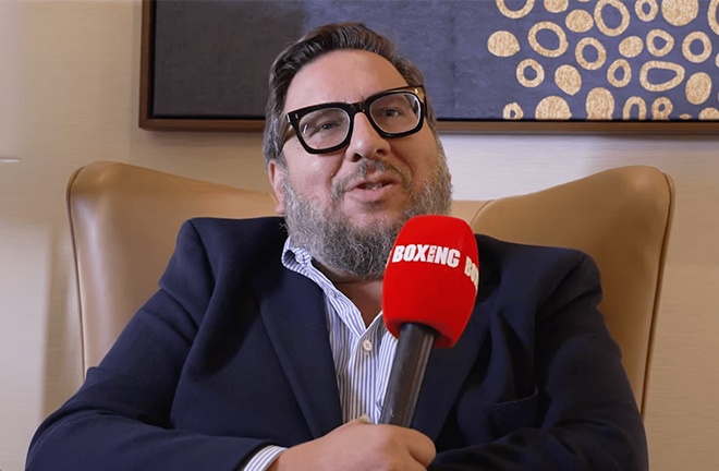 Ed Pereira spoke on the future he sees for the sport of boxing. photo Credit: Boxing News/ Youtube