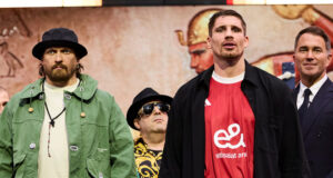 Oleksandr Usyk is a major betting favourite to defeat Rico Verhoeven in Egypt on Saturday Photo Credit: Mark Robinson Matchroom Boxing