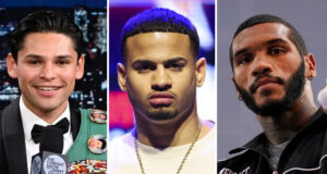Rolly Romero fumed at Ryan Garcia and Conor Benn. Photo Credit: The Tonight Show/ Golden Boy/ Mark Robinson/ Matchroom Boxing
