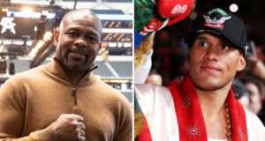 Roy Jones Jr has advised David Benavidez to face Oleksandr Usyk over Jai Opetaia Photo Credit: Michelle Farsi/Matchroom/Cris Esquada/Golden Boy Promotions