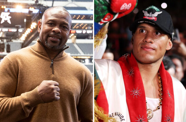 Roy Jones Jr has advised David Benavidez to face Oleksandr Usyk over Jai Opetaia Photo Credit: Michelle Farsi/Matchroom/Cris Esquada/Golden Boy Promotions Roy Jones Jr has advised David Benavidez to face Oleksandr Usyk over Jai Opetaia Photo Credit: Michelle Farsi/Matchroom/Cris Esquada/Golden Boy Promotions