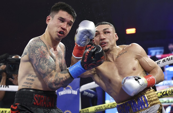 Claggett was beaten by Lopez in 2024 Photo Credit: Mikey Williams/Top Rank