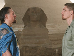 Oleksandr Usyk & Rico Verhoeven face off at the pyramids, Photo Credit: Mark Robinson/Matchroom Boxing