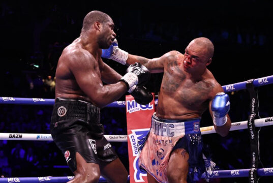 Fabio Wardley's trainer has responded to criticism over not pulling him out against Daniel Dubois Photo Credit: Queensberry, Leigh Dawney
