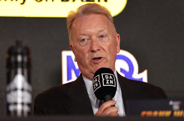 Frank Warren has spoken on Dubois-Wardley 2. Photo Credit: Queensberry, Leigh Dawney Frank Warren has spoken on Dubois-Wardley 2. Photo Credit: Queensberry, Leigh Dawney