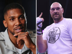 Anthony Joshua his fight with Tyson Fury is not the defining clash of the era Photo Credit: Mark Robinson Matchroom Boxing/Mikey Williams/Top Rank via Getty Images
