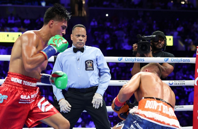 Vargas impressed last time out in Brooklyn. Photo Credit: Matchroom Boxing