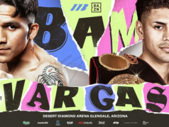 Jesse 'Bam' Rodriguez faces WBA bantamweight world champion, Antonio Vargas in Arizona on Saturday, live on DAZN Photo Credit: Matchroom Boxing