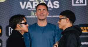 Jesse 'Bam' Rodriguez is the clear betting favourite to dethrone WBA bantamweight champion, Antonio Vargas in Arizona on Saturday Photo Credit: Matchroom Boxing