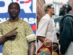 Terence Crawford has backed Jaron Ennis to beat Xander Zayas this weekend Photo Credit: Ed Mulholland/Zachariah Delgado/Matchroom Boxing