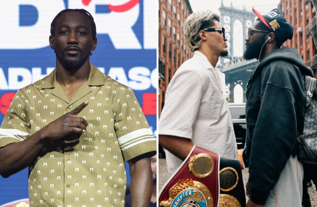 Terence Crawford has backed Jaron Ennis to beat Xander Zayas this weekend Photo Credit: Ed Mulholland/Zachariah Delgado/Matchroom Boxing Terence Crawford has backed Jaron Ennis to beat Xander Zayas this weekend Photo Credit: Ed Mulholland/Zachariah Delgado/Matchroom Boxing