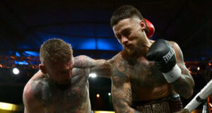 Lewis Crocker was outpointed by Liam Paro. Photo Credit: Fight Mag