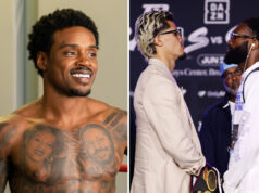 Errol Spence Jr has backed Jaron Ennis to beat Xander Zayas on Saturday Photo Credit: Ryan Hafey/Premier Boxing Champions/Cris Esqueda Matchroom Boxing