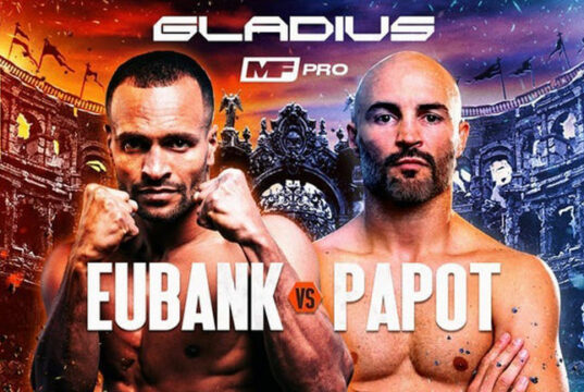 Gladius debuts at Eubank vs Papot. Photo Credit: MFPRO
