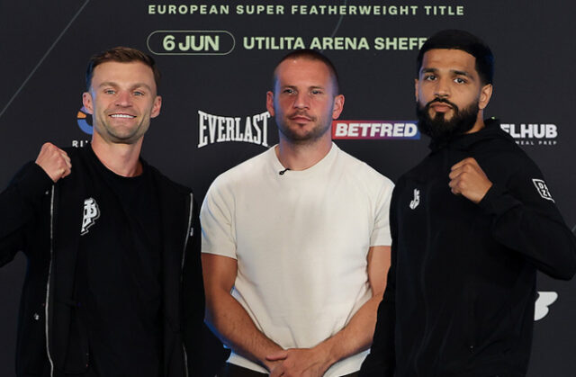 Josh Padley defends his European super featherweight title against Aqib Fiaz in Sheffield on Saturday, live on DAZN Photo Credit: Mark Robinson Matchroom Boxing Josh Padley defends his European super featherweight title against Aqib Fiaz in Sheffield on Saturday, live on DAZN Photo Credit: Mark Robinson Matchroom Boxing