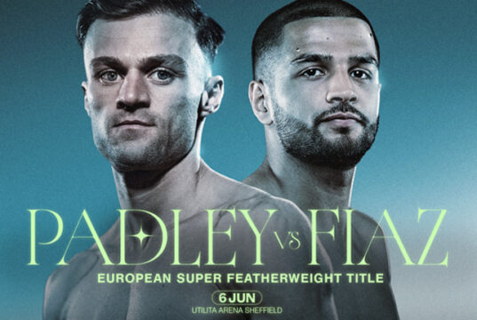 Josh Padley faces Aqib Fiaz in Sheffield on Saturday, live on DAZN Photo Credit: Matchroom Boxing