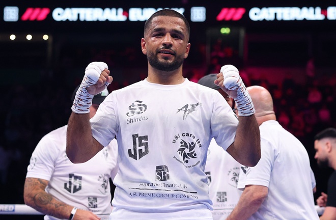 Fiaz has won two on the bounce since his first professional loss Photo Credit: Mark Robinson Matchroom Boxing