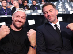Eddie Hearn has questioned why Tyson Fury is having another bout before facing Anthony Joshua Photo Credit: Mark Robinson Matchroom Boxing