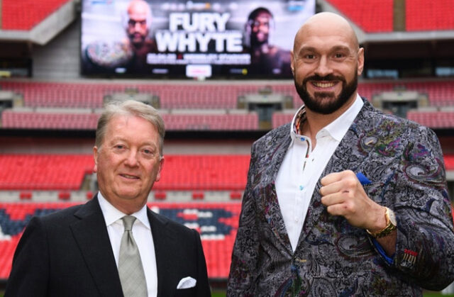 Frank Warren says he can't promote Tyson Fury vs Anthony Joshua if it's aired on Netflix Photo Credit: Queensberry Promotions