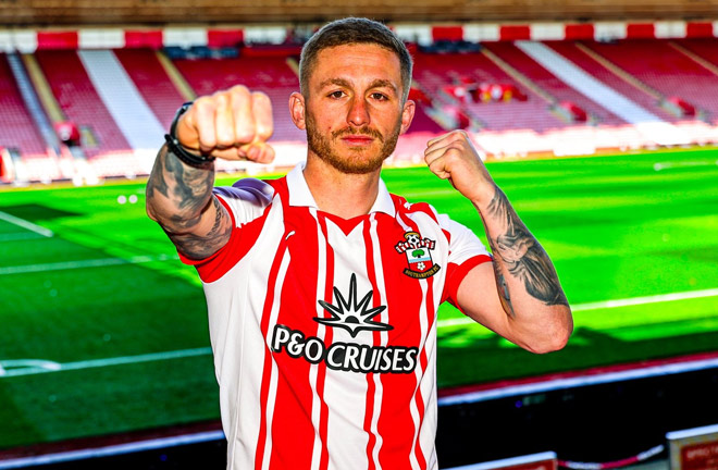 Garner will fight his dream fight at St Mary's Stadium. Photo: Leigh Dawney/Queensberry