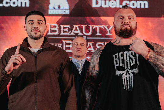 Tommy Fury takes on Eddie Hall on Saturday in Manchester Photo Credit: MF Pro
