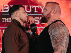 Tommy Fury faces Eddie Hall in Manchester on Saturday Photo Credit: MF Pro