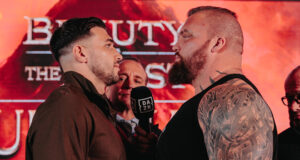 Tommy Fury faces Eddie Hall in Manchester on Saturday Photo Credit: MF Pro