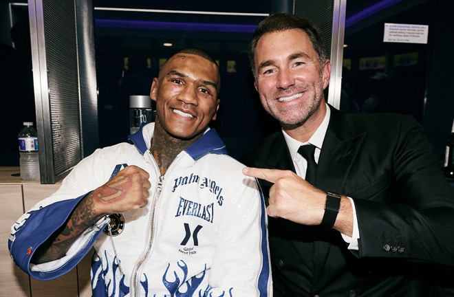 Benn left Hearn for White's Zuffa Photo Credit: Mark Robinson Matchroom Boxing