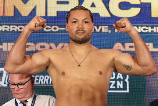 Joe Joyce will return to the ring on July 11 in Russia Photo Credit: Leigh Dawney/Queensberry Promotions