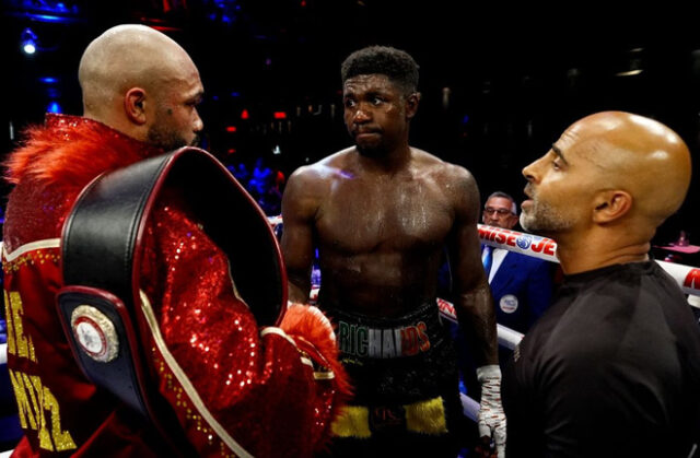 Lerrone Richards admits he's devastated after his controversial split decision defeat to Albert Ramirez in Canada Photo Credit: Vitor Munhoz/Eye Of The Tiger Lerrone Richards admits he's devastated after his controversial split decision defeat to Albert Ramirez in Canada Photo Credit: Vitor Munhoz/Eye Of The Tiger