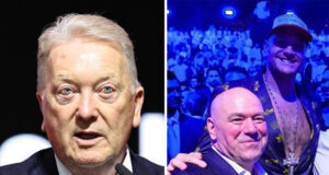 Frank Warren has discussed Tyson Fury's appearance at the White House. Photo Credit: Queensberry/ Leigh Dawney/ Instagram