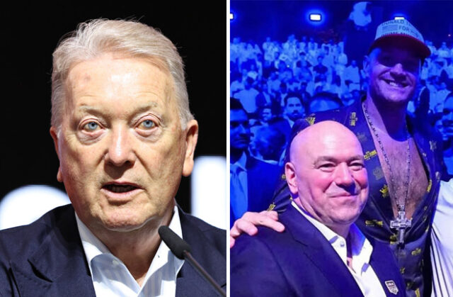 Frank Warren has discussed Tyson Fury's appearance at the White House. Photo Credit: Queensberry/ Leigh Dawney/ Instagram