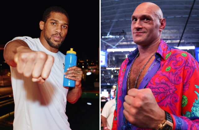 Anthony Joshua has refused to be drawn on Tyson Fury's comments ahead of his fight with Kristian Prenga Photo Credit: Mark Robinson/Ed Mulholland/Matchroom Boxing Anthony Joshua has refused to be drawn on Tyson Fury's comments ahead of his fight with Kristian Prenga Photo Credit: Mark Robinson/Ed Mulholland/Matchroom Boxing