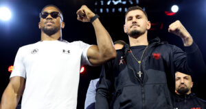 Anthony Joshua faces Kristian Prenga on July 25 in Saudi Arabia Photo Credit: Mark Robinson Matchroom Boxing