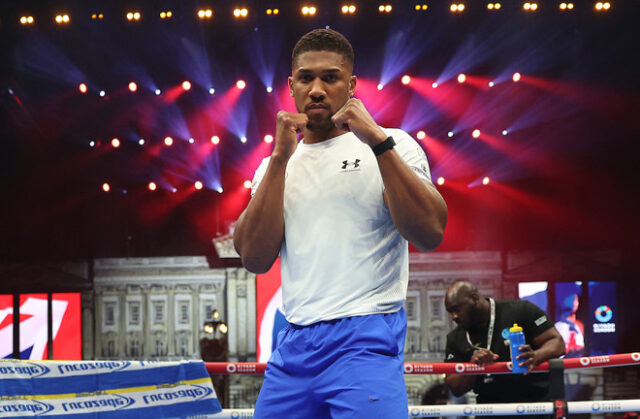 Anthony Joshua has predicted how fights with some of his rivals would play out. Photo Credit: Matchroom/ Mark Robinson
