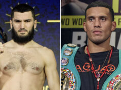 Beterbiev has given his thoughts on a fight with benavidez. Photo Credit: Matchroom/ PBC