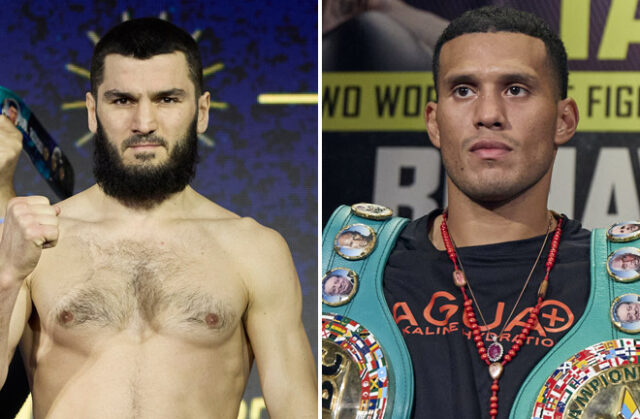 Beterbiev has given his thoughts on a fight with benavidez. Photo Credit: Matchroom/ PBC Beterbiev has given his thoughts on a fight with benavidez. Photo Credit: Matchroom/ PBC