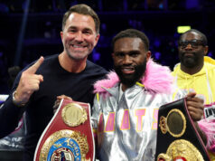 Eddie Hearn is targeting a return for Jaron Ennis in November likely against Josh Kelly Photo Credit: Cris Equeda Matchroom Boxing