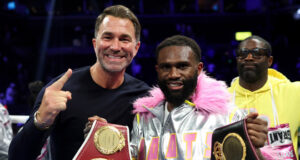 Eddie Hearn is targeting a return for Jaron Ennis in November likely against Josh Kelly Photo Credit: Cris Equeda Matchroom Boxing