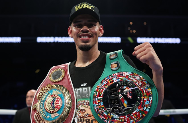 Pacheco puts his WBC Silver and WBO International super middleweight titles on the line Photo Credit: Cris Esqueda Matchroom Boxing