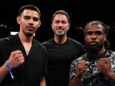 Diego Pacheco faces Immanuwel Aleem in Carson on Saturday, live on DAZN Photo Credit: Cris Esqueda Matchroom Boxing