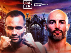 Harlem Eubank faces David Papot at the Copper Box Arena on Saturday, live on DAZN Photo Credit: MF Pro