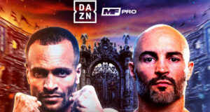 Harlem Eubank faces David Papot at the Copper Box Arena on Saturday, live on DAZN Photo Credit: MF Pro
