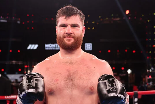 Johnny Fisher has signed with Dana White's Zuffa Boxing Photo Credit: Mark Robinson Matchroom Boxing