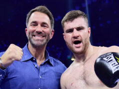 Johnny Fisher says he's surprised by the comments of Eddie Hearn after joining Zuffa Boxing Photo Credit: Mark Robinson Matchroom Boxing